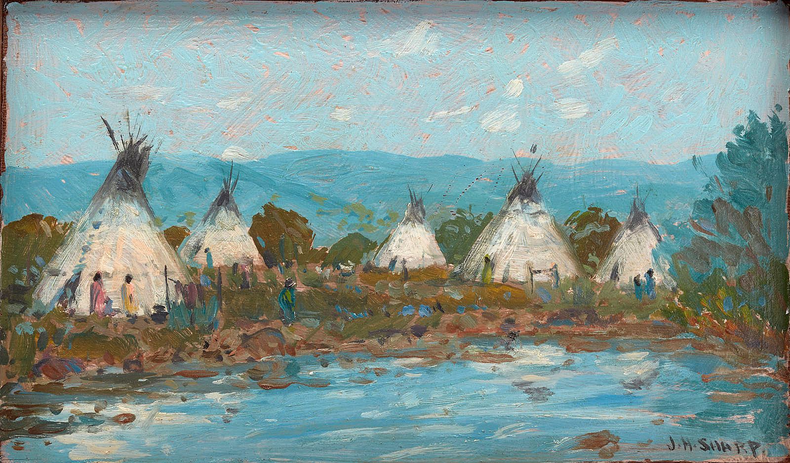 Crow Teepees